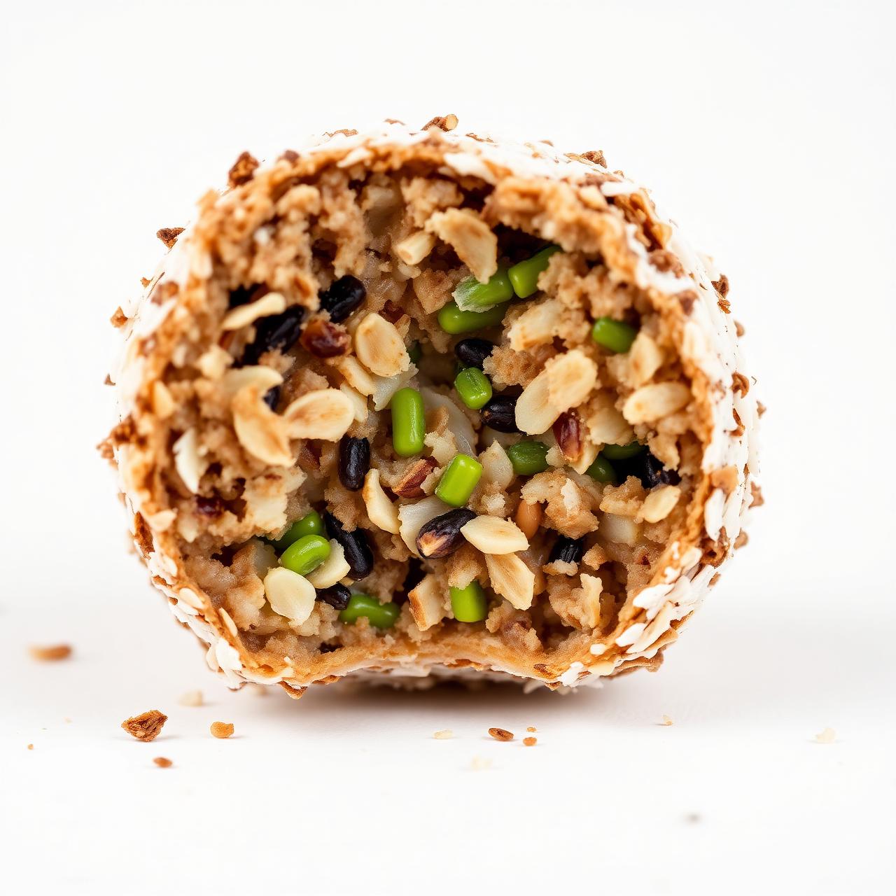 Cross-section of a Stack water lentil power ball